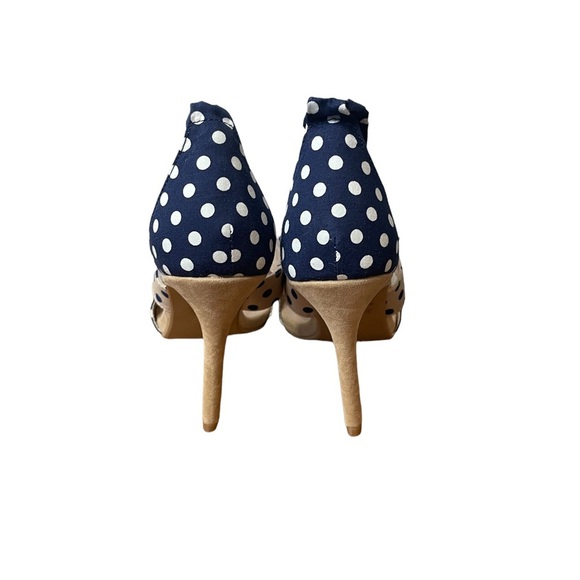 Polka Dot heels size 6 - Picture 3 of 7